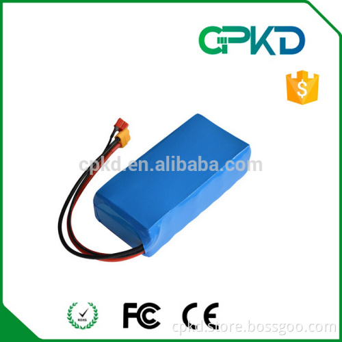 wheelbarrow battery 60V 18650 battery pack 2200mah capacity lithium ion battery